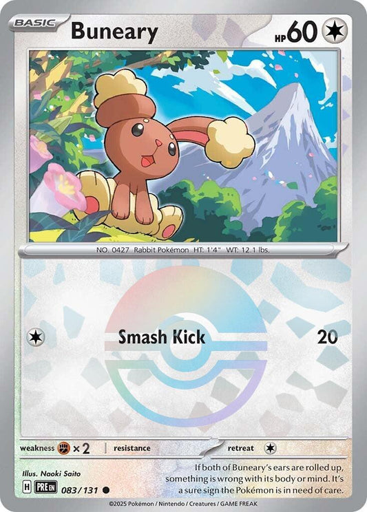 Buneary - 083/131 - Pokeball holo common