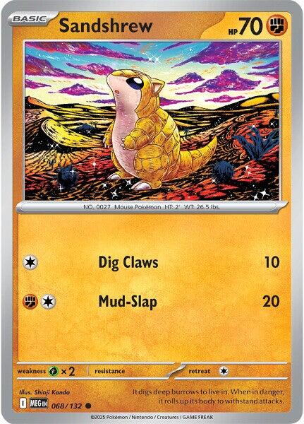 Sandshrew - 068/132 - Common