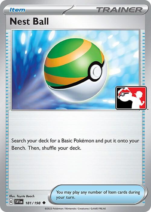 Nest Ball - 181/198 - Uncommon prize pack
