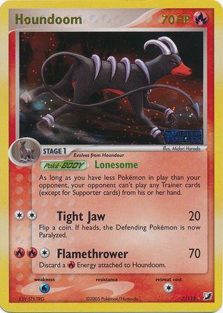 Houndoom - 7/115 - Reverse Rare