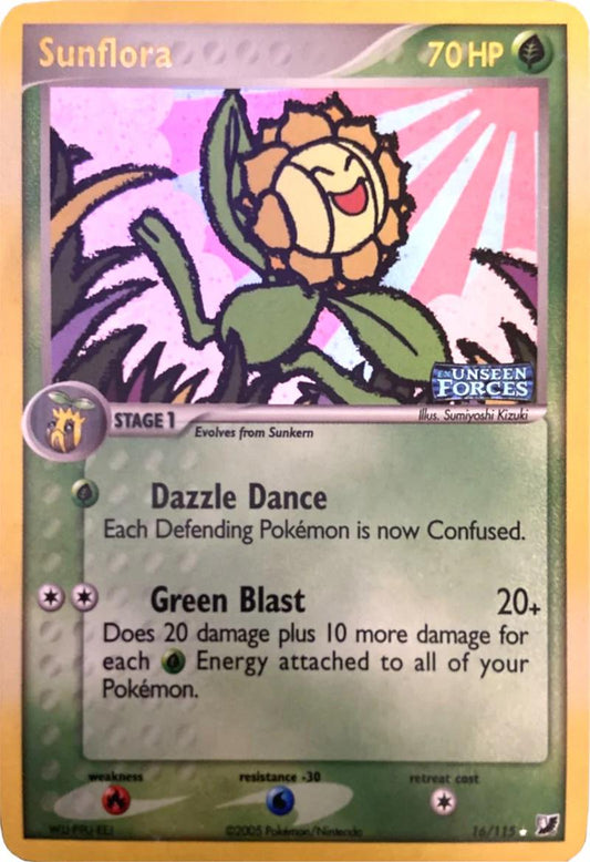 Sunflora - 16/115 - Rare reverse