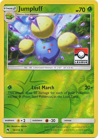 Jumpluff - 14/214 - League Promo