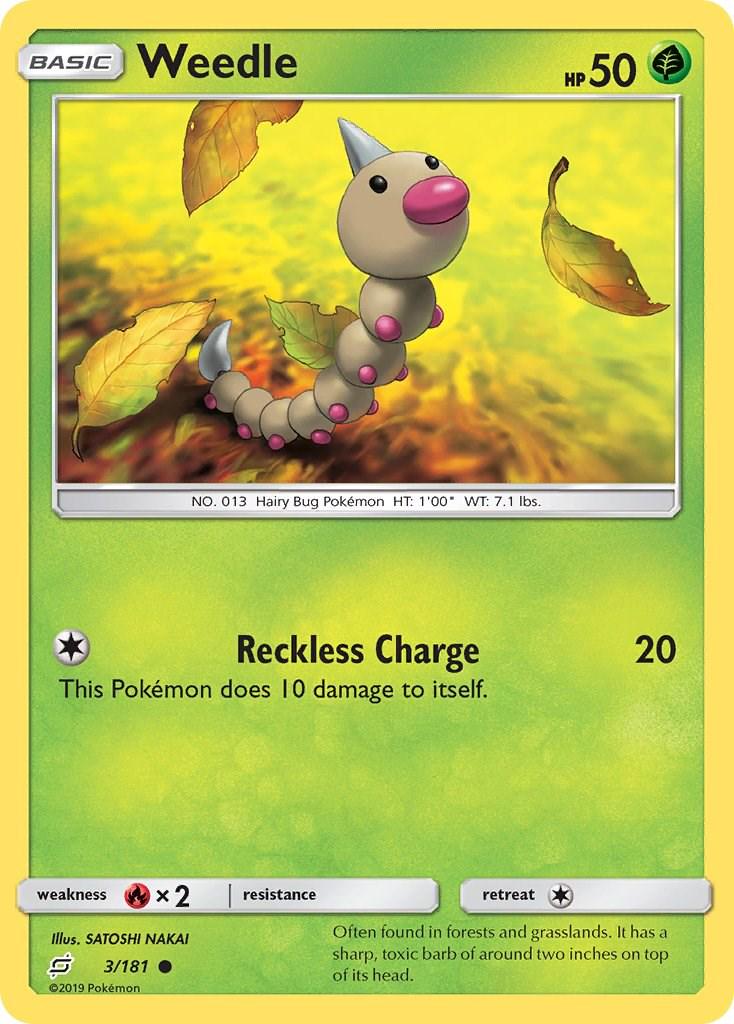 Weedle - 3/181 - Common