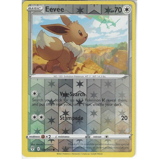 Eevee - 125/203 - Common Reverse Holo