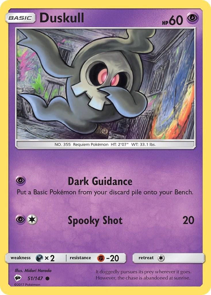 Duskull - 51/147 - Common