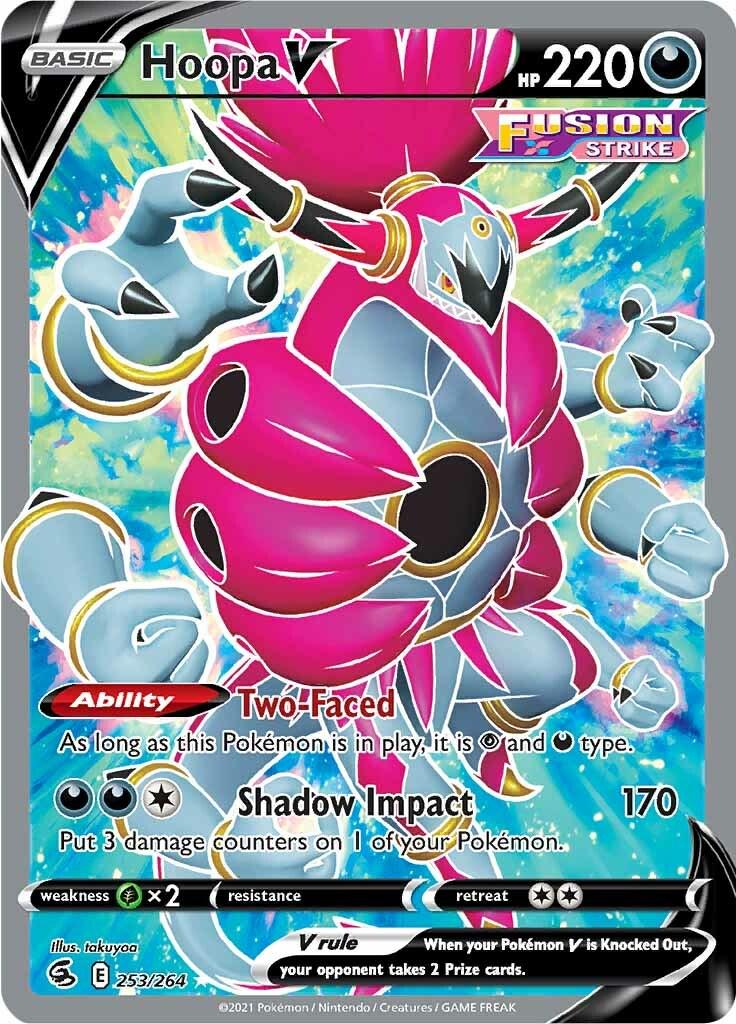 Hoopa V - 253/264 - Full art ultra Rare