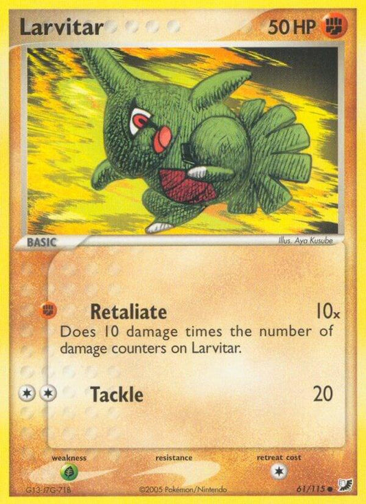 Larvitar - 61/115 - Common