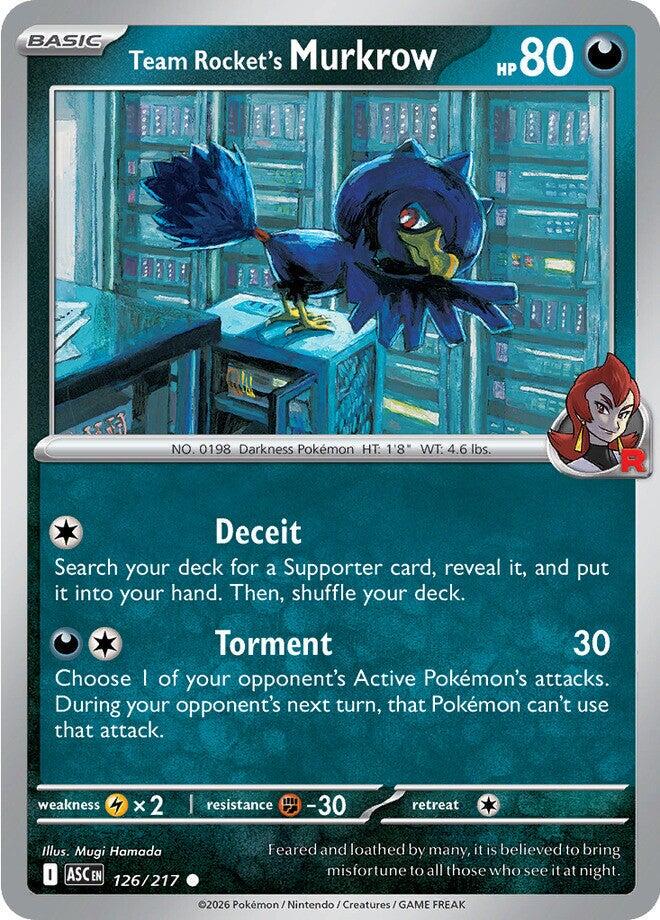 Team Rocket´s Murkrow - 126/217 - Common
