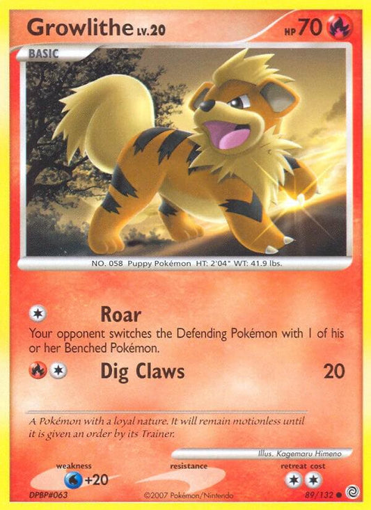 Growlithe - 89/132 - Common