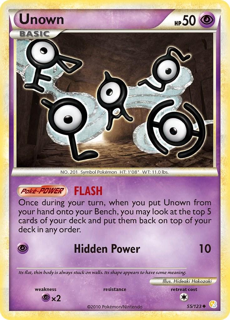 Unown [E] - 55/123 - Uncommon
