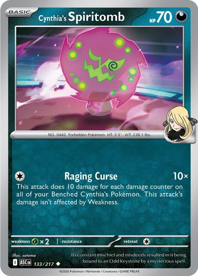 Cynthia´s Spiritomb - 133/217 - Uncommon