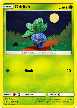 Oddish - 6/214 - Common - Asako Ito