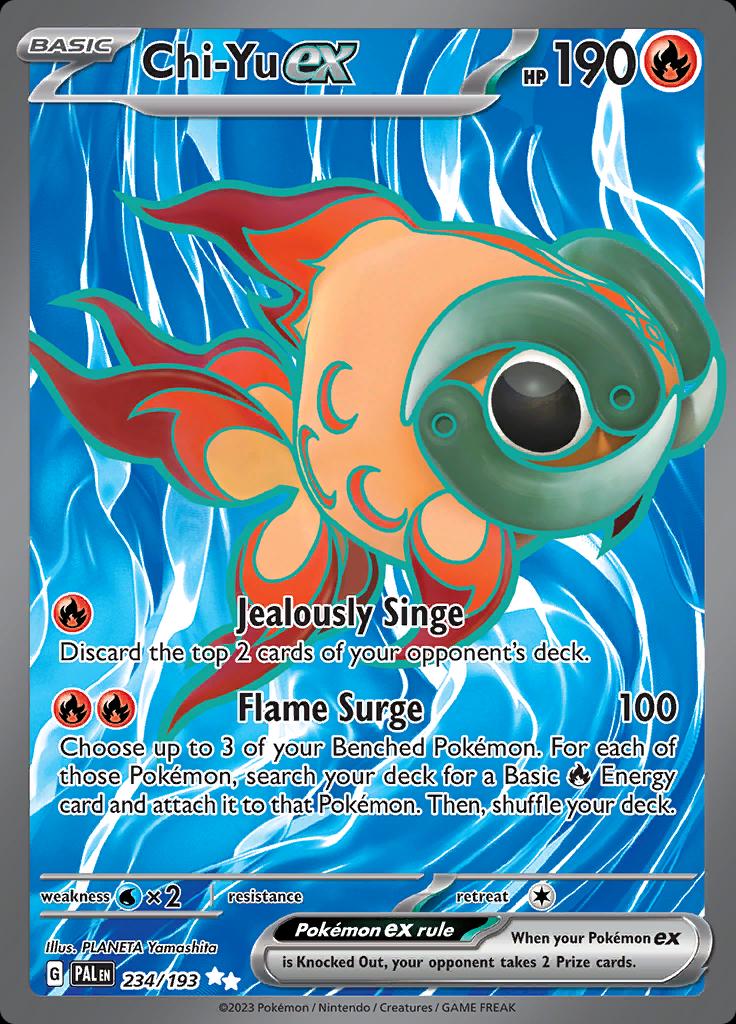 Chi-Yu ex - 234/193 - Full art ultra Rare