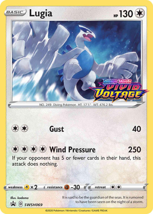 Lugia - SWSH069 - prerelease promo - sellado mini deck 40 cartas