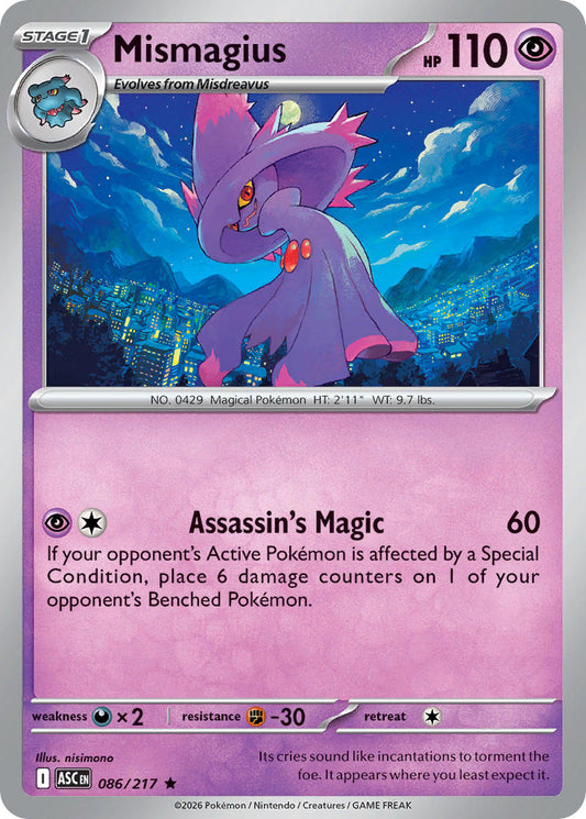 Mismagius - 086/217 - Holo rare