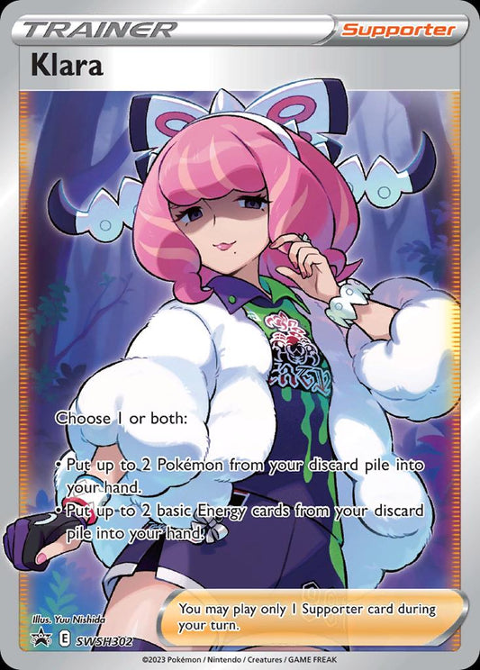 Klara - swsh302 - full art promo