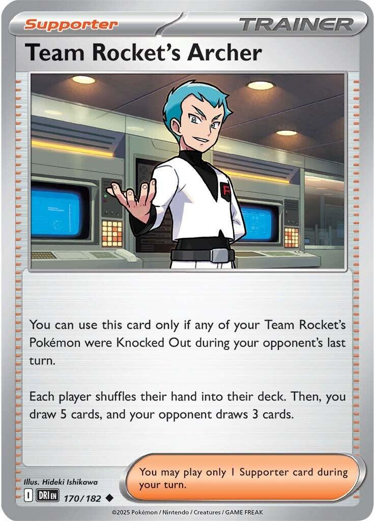 Team Rocket´s Archer - 170/182 - uncommon
