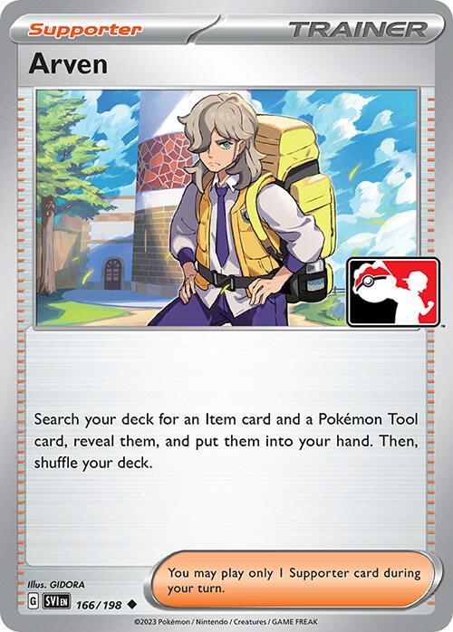 Arven - 166/198 - Uncommon Prize Pack