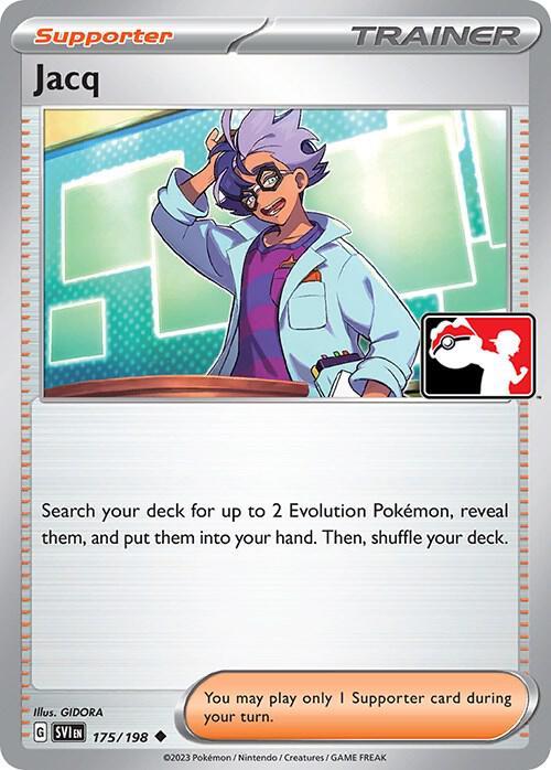 Jacq - 175/198 - Uncommon - Prize Pack