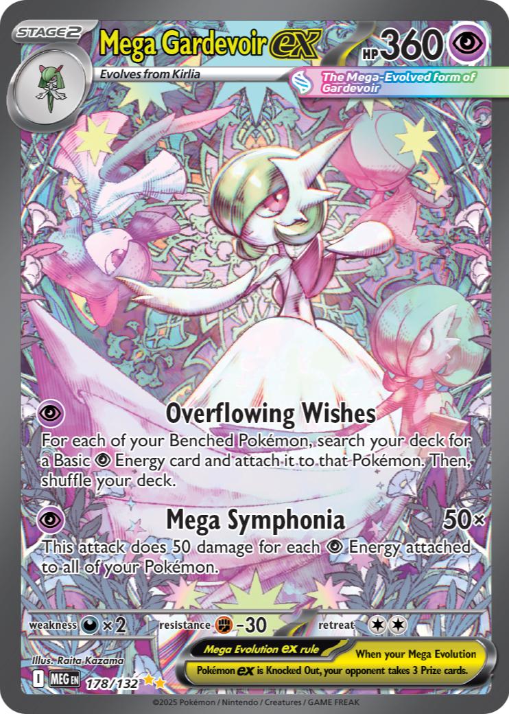 Mega Gardevoir ex - 178/132 - Special Illustration Rare