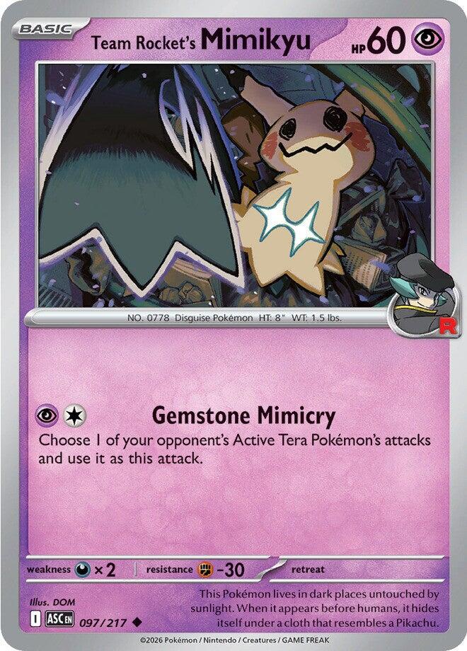 Team Rocket´s Mimikyu - 097/217 - Uncommon