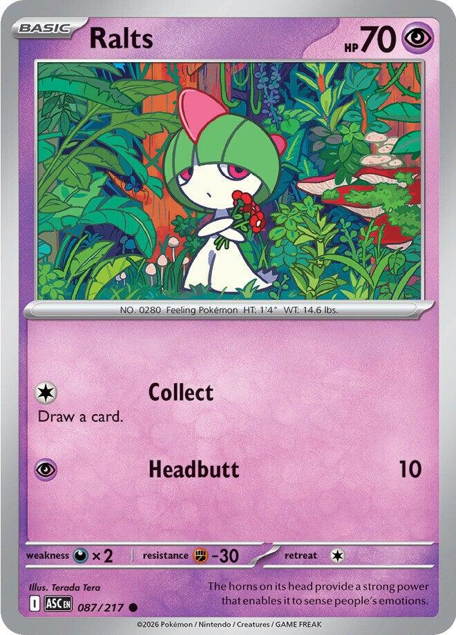 Ralts - 087/217 - Common