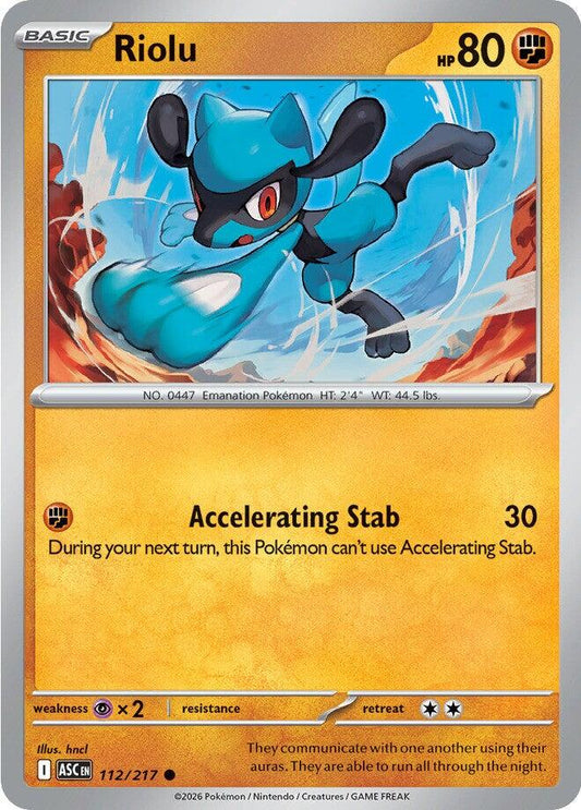 Riolu - 112/217 - Common