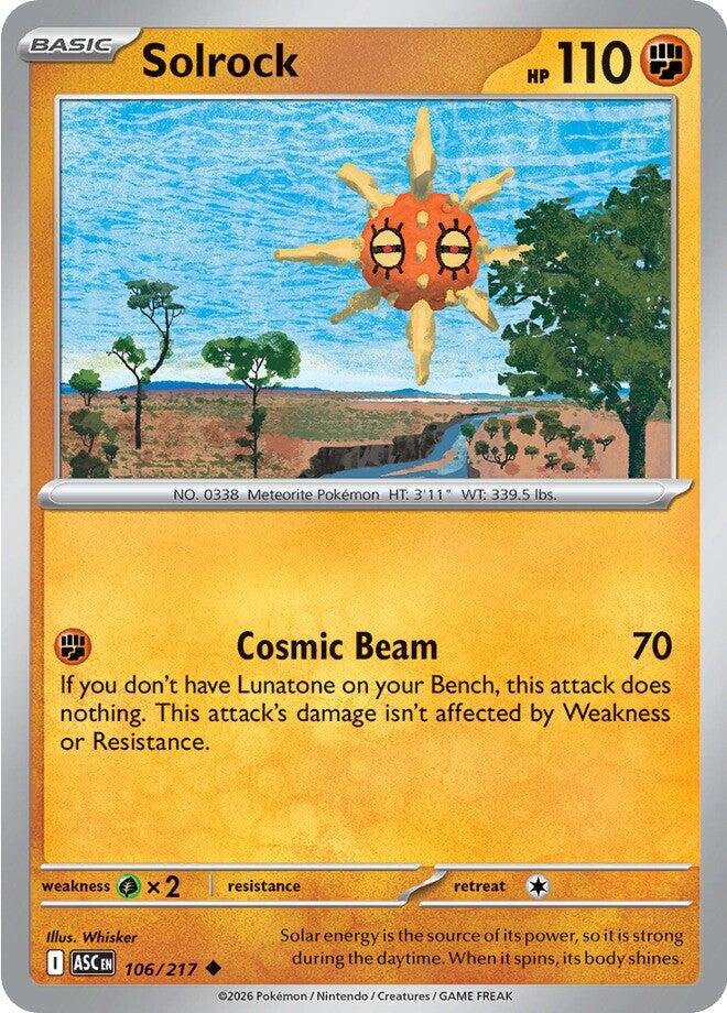 Solrock - 106/217 - Uncommon