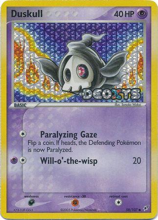 Duskull - 58/107 - Common reverse