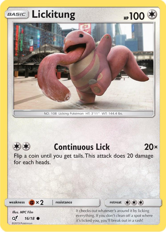 Lickitung - 16/18 - Common Holo