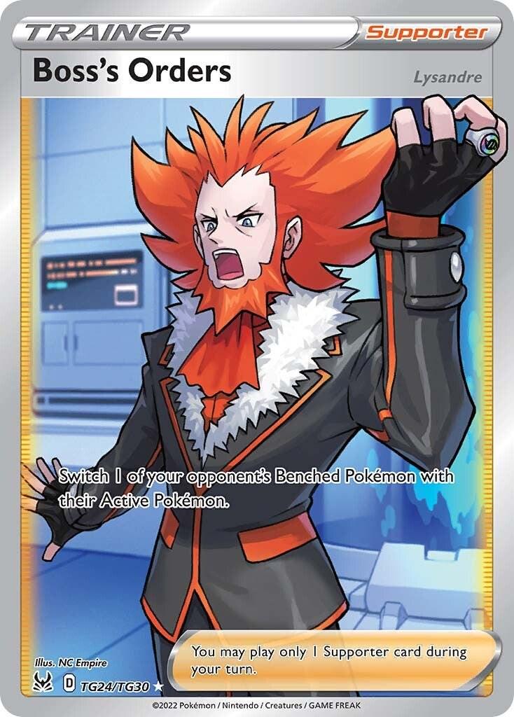 Boss´s Orders [Lyssandre] - TG24/TG30 - Full art Trainers Gallery