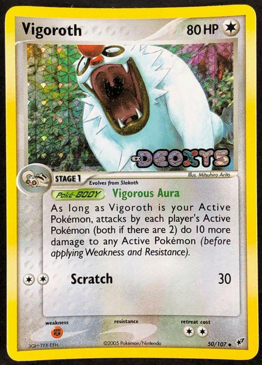 Vigoroth - 50/107 - Uncommon reverse
