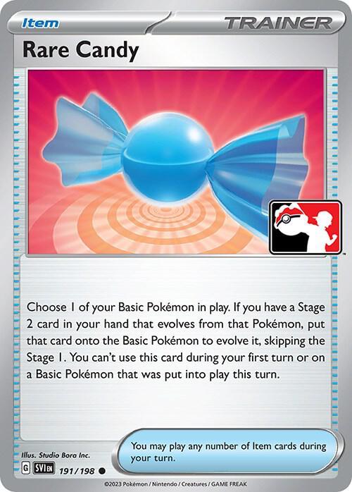 Rare Candy - 191/198 - Common - Prize pack