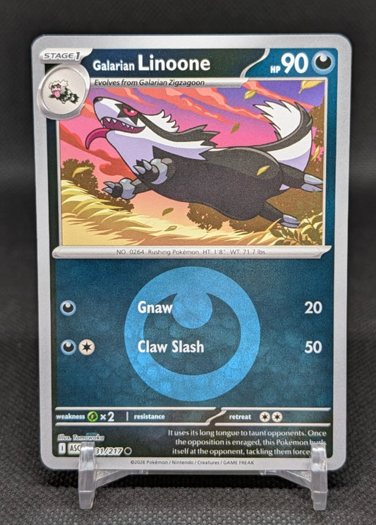 Galarian Linoone - 131/217 - Common reverse [Energy Symbol]