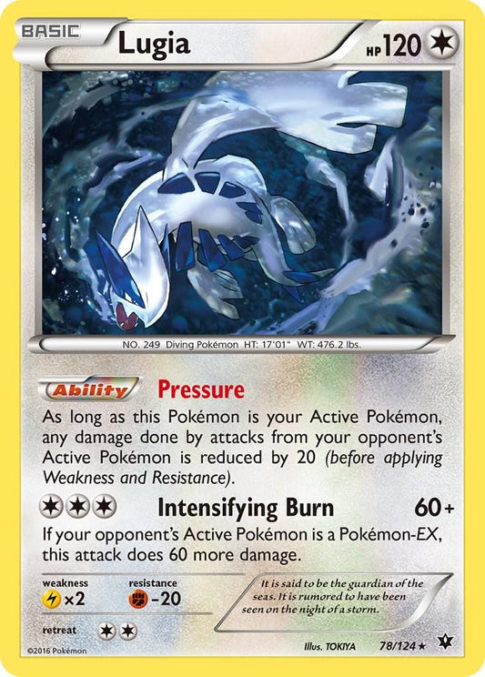 Lugia 78/124 - Rare