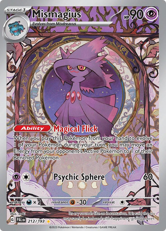 Mismagius - 212/193 - Illustration Rare