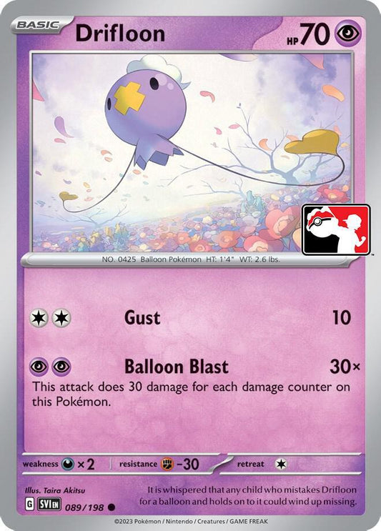 Drifloon - 089/198 - Common - Prize Pack