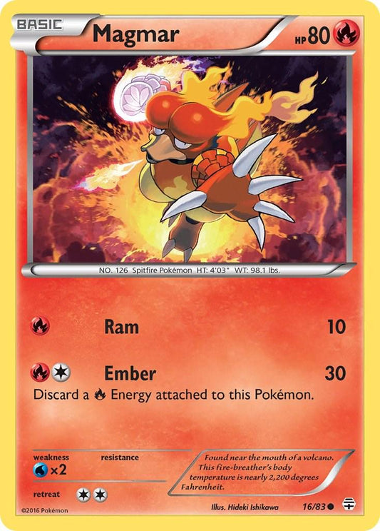 Magmar - 16/83 - Common