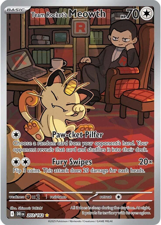 Team Rocket´s Meowth - Special illustration rare