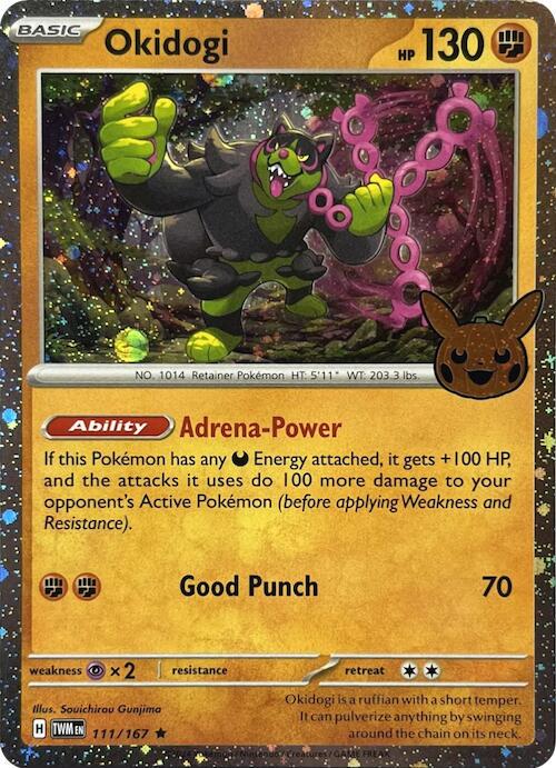 Okidogi - 111/167 - Holo Rare Trick or trade