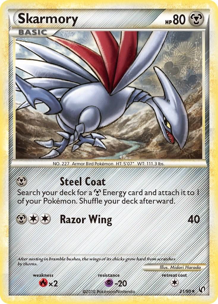 Skarmory - 21/90 - Rare