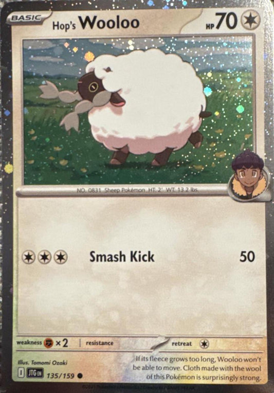 Hop's Wooloo [Cosmos Holo] 135/159