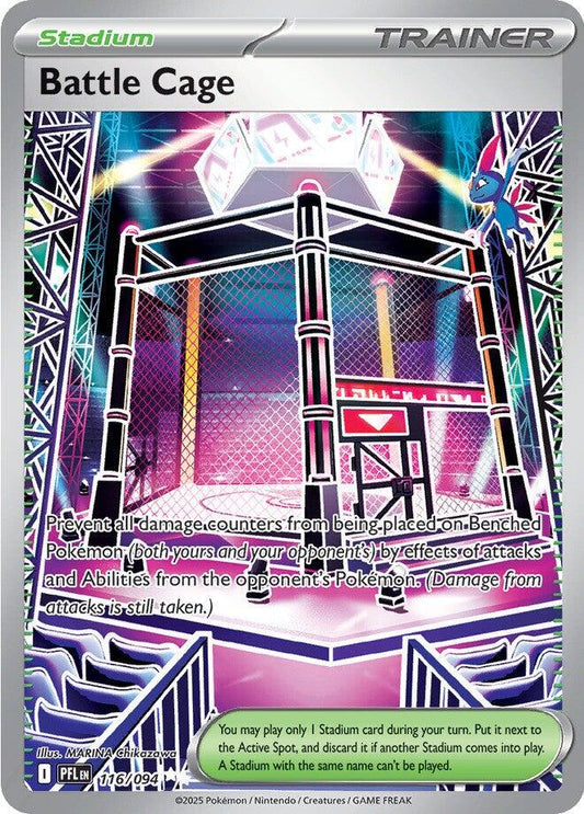 Battle Cage - 116/094 - Full art ultra rare