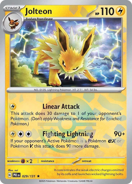 Jolteon - 029/131 - pokeball rare