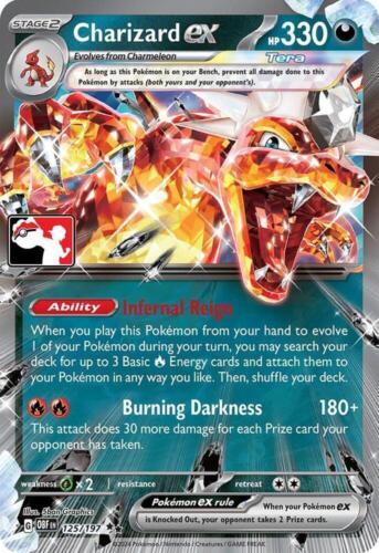 Charizard ex - 125/197 - Ultra Rare prize pack