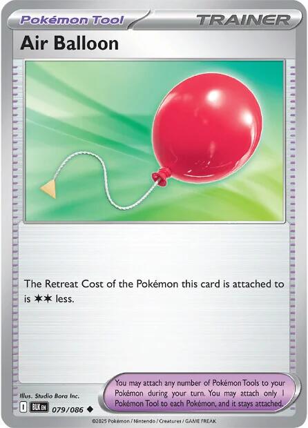 Air Balloon 079/086 Pokemon Black Bolt
