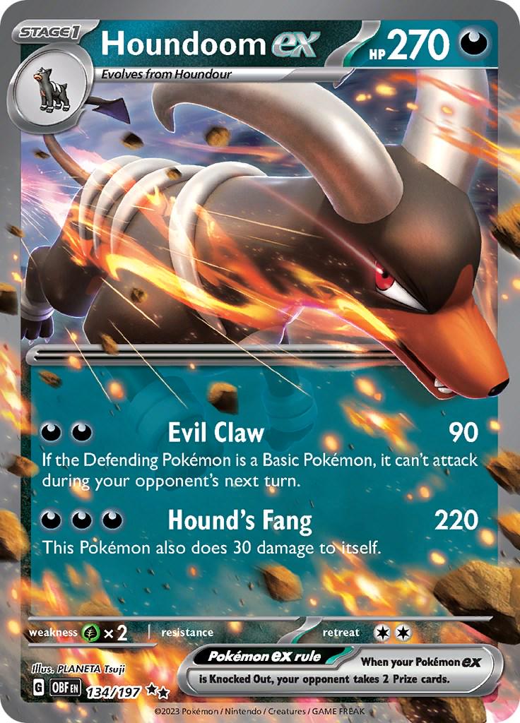 Houndoon Ex - 134/197 - Ultra Rare