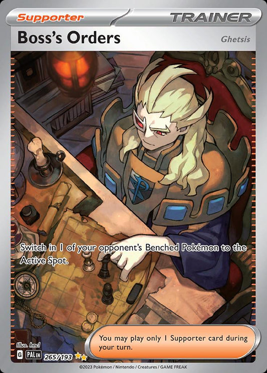 Boss´s Orders - 264/193 - Full art ultra Rare