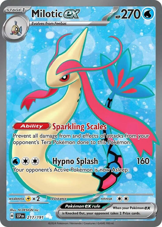 Milotic ex - 217/191 - Full art ultra rare