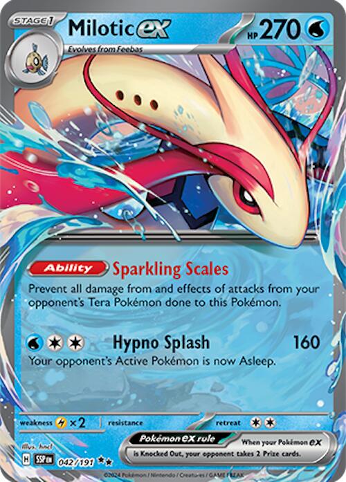 Milotic ex - 042/191 - ultra rare